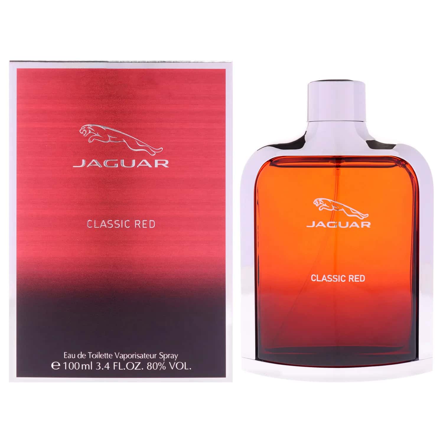 Jaguar Classic Red Eau de Toilette 100ml / 3.4 oz for Men