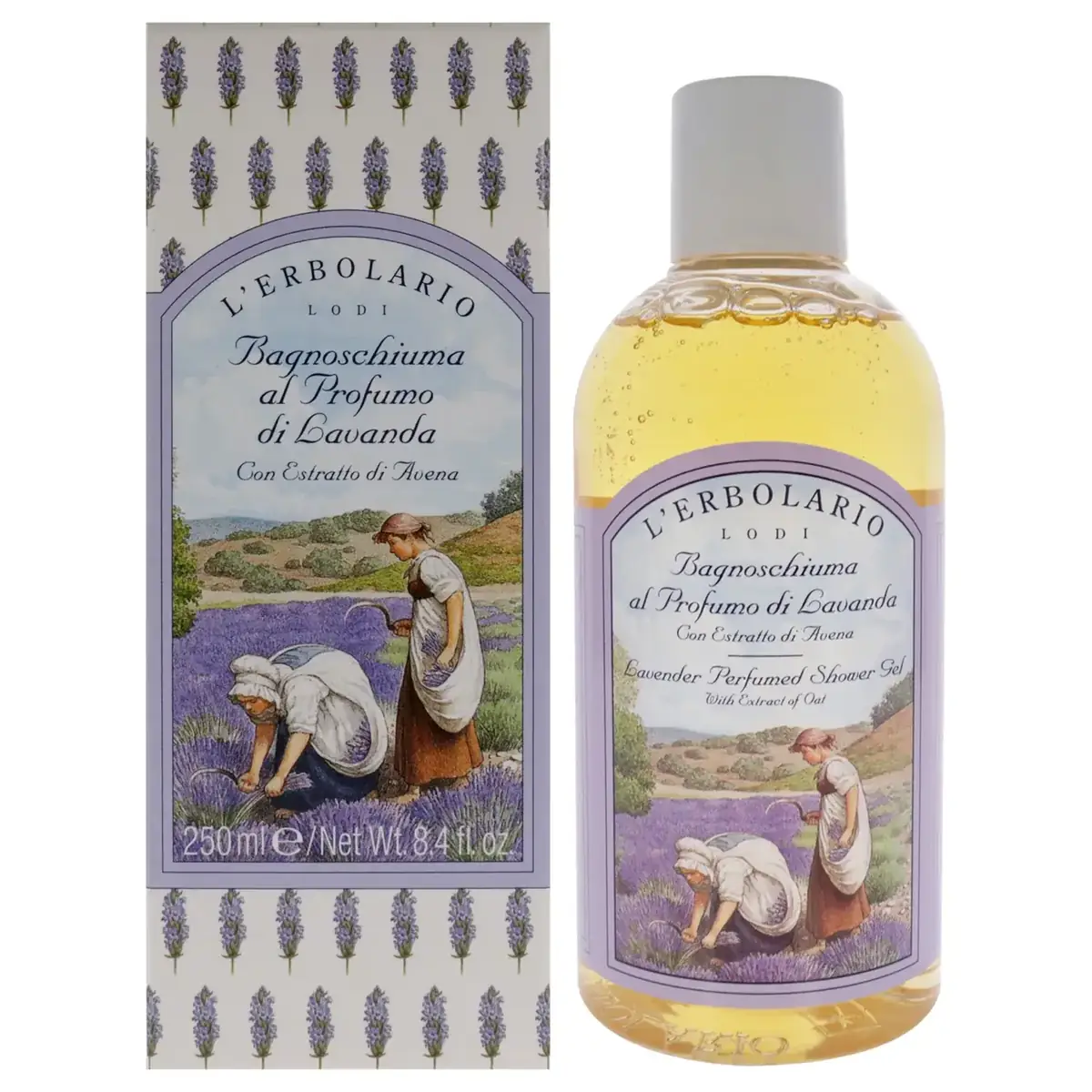 L'Erbolario Lavender Perfumed Shower Gel 248ml / 8.4 oz