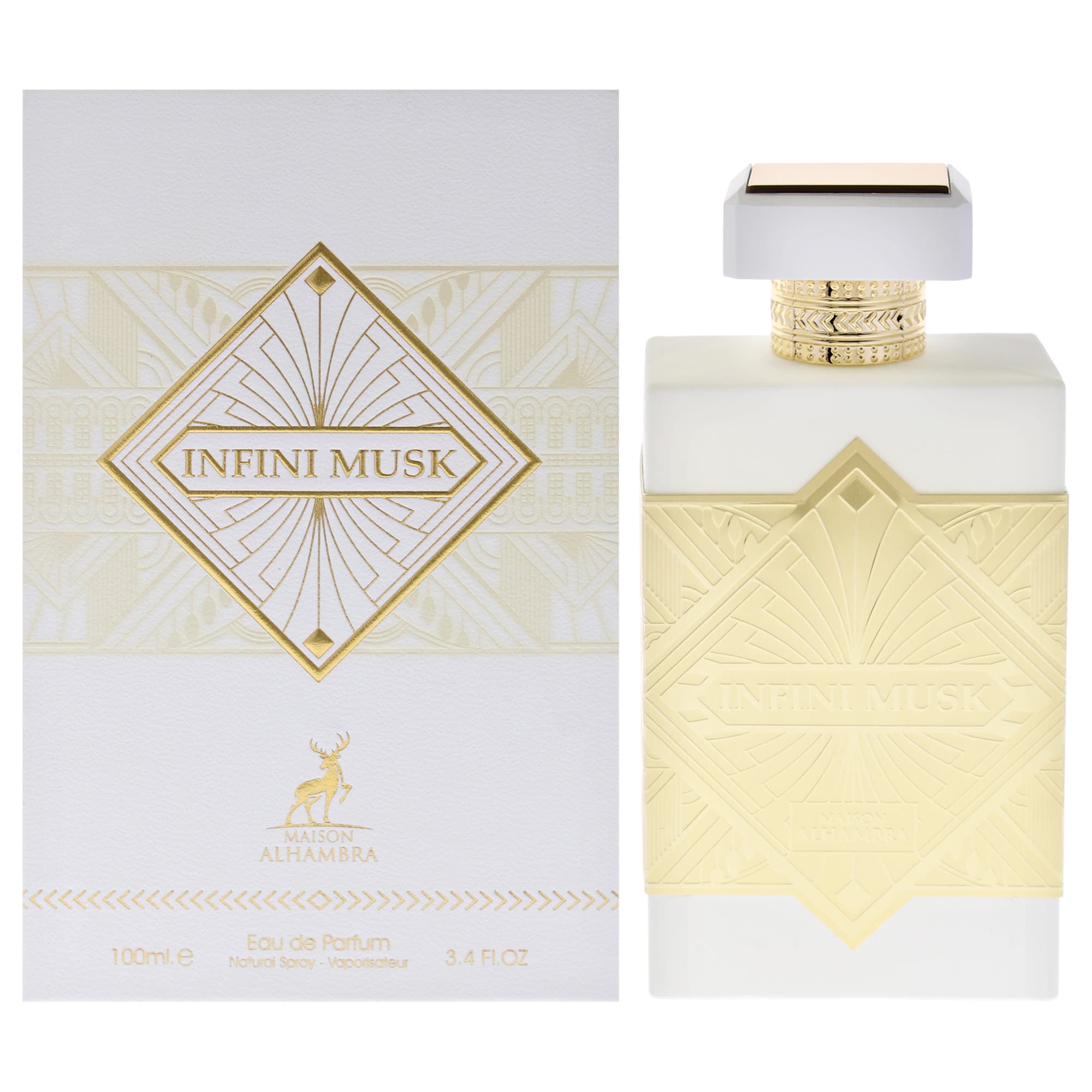 Maison Alhambra Infini Musk for Men - 3.4 oz EDP Spray